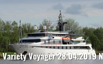 Variety Voyager 28.04.2019 NOK Photo: K.Kaulfuss