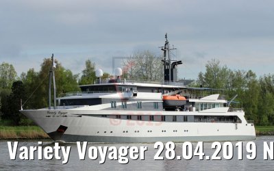 Variety Voyager 28.04.2019 NOK Photo: K.Kaulfuss