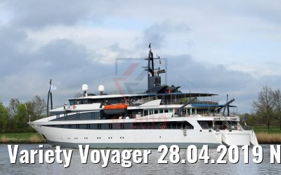 Variety Voyager 28.04.2019 NOK Photo: K.Kaulfuss