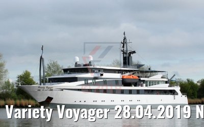 Variety Voyager 28.04.2019 NOK Photo: K.Kaulfuss
