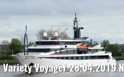 Variety Voyager 28.04.2019 NOK Photo: K.Kaulfuss