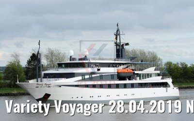 Variety Voyager 28.04.2019 NOK Photo: K.Kaulfuss