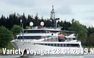 Variety Voyager 28.04.2019 NOK Photo: K.Kaulfuss