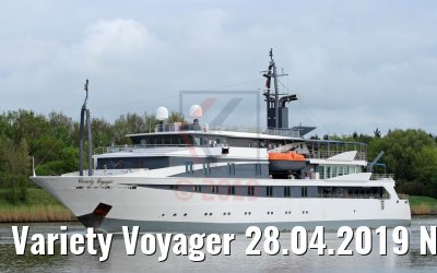 Variety Voyager 28.04.2019 NOK Photo: K.Kaulfuss