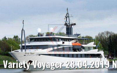 Variety Voyager 28.04.2019 NOK Photo: K.Kaulfuss