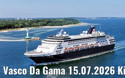 Vasco Da Gama 15.07.2026 Kiel arrival