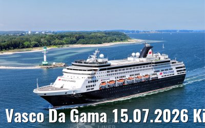 Vasco Da Gama 15.07.2026 Kiel arrival