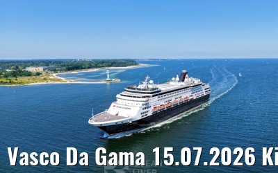 Vasco Da Gama 15.07.2026 Kiel arrival