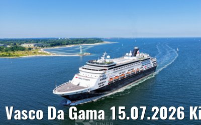 Vasco Da Gama 15.07.2026 Kiel arrival