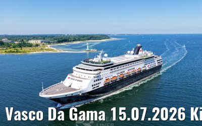 Vasco Da Gama 15.07.2026 Kiel arrival