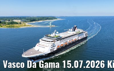 Vasco Da Gama 15.07.2026 Kiel arrival