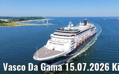 Vasco Da Gama 15.07.2026 Kiel arrival