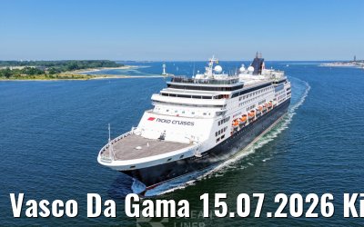 Vasco Da Gama 15.07.2026 Kiel arrival