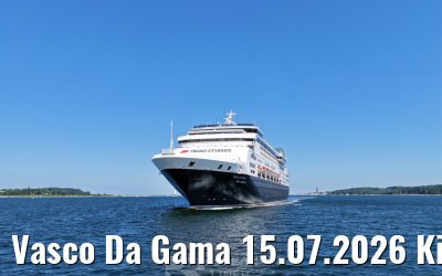 Vasco Da Gama 15.07.2026 Kiel arrival