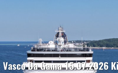 Vasco Da Gama 15.07.2026 Kiel arrival