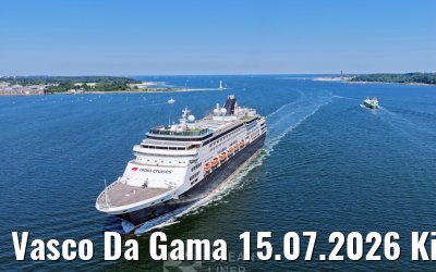 Vasco Da Gama 15.07.2026 Kiel arrival