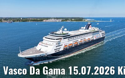 Vasco Da Gama 15.07.2026 Kiel arrival
