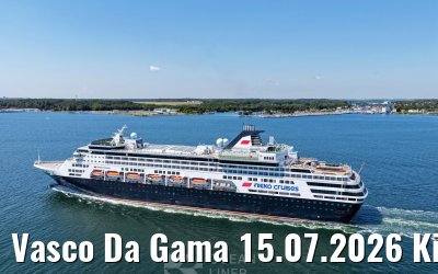 Vasco Da Gama 15.07.2026 Kiel arrival
