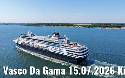 Vasco Da Gama 15.07.2026 Kiel arrival