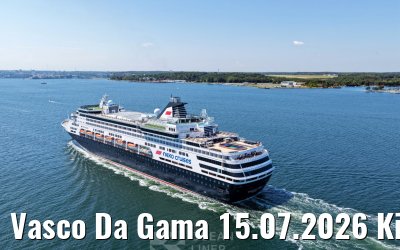 Vasco Da Gama 15.07.2026 Kiel arrival