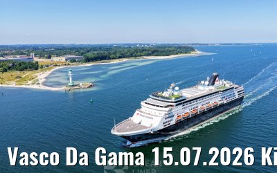 Vasco Da Gama 15.07.2026 Kiel arrival