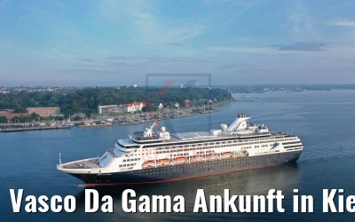 Vasco Da Gama Ankunft in Kiel 01.08.2019