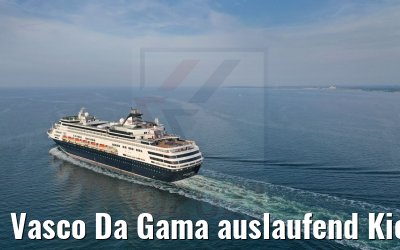 Vasco Da Gama auslaufend Kiel 13.07.2021