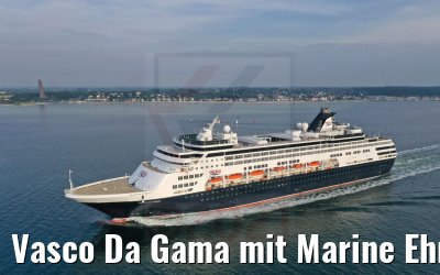 Vasco Da Gama mit Marine Ehrenmal Laboe 13.07.2021
