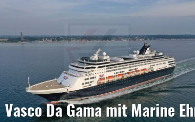 Vasco Da Gama mit Marine Ehrenmal Laboe 13.07.2021