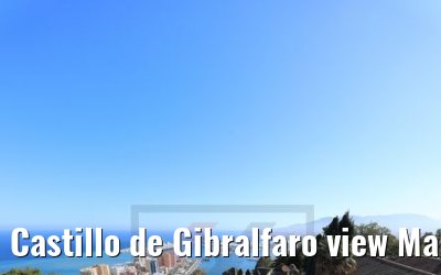 Castillo de Gibralfaro view Malaga 14.05.2019