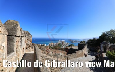 Castillo de Gibralfaro view Malaga 14.05.2019