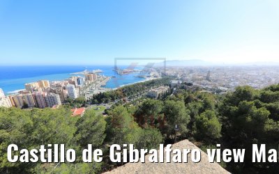 Castillo de Gibralfaro view Malaga 14.05.2019