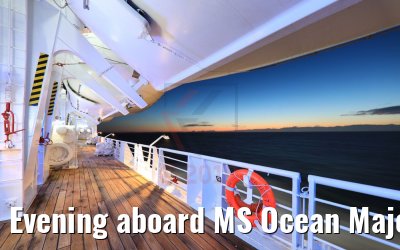 Evening aboard MS Ocean Majesty 11.05.2019