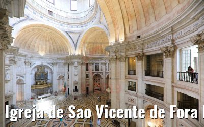 Igreja de Sao Vicente de Fora Innenansicht