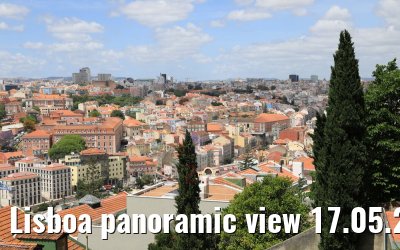 Lisboa panoramic view 17.05.2019