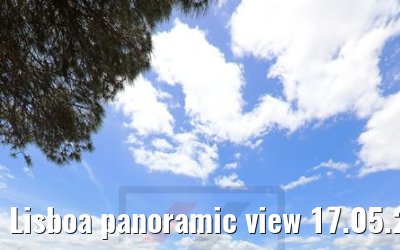 Lisboa panoramic view 17.05.2019