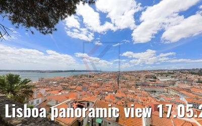 Lisboa panoramic view 17.05.2019