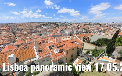 Lisboa panoramic view 17.05.2019