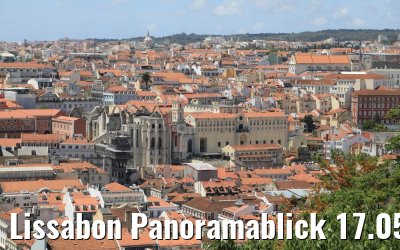 Lissabon Panoramablick 17.05.2019