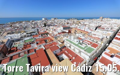 Torre Tavira view Cadiz 15.05.2019