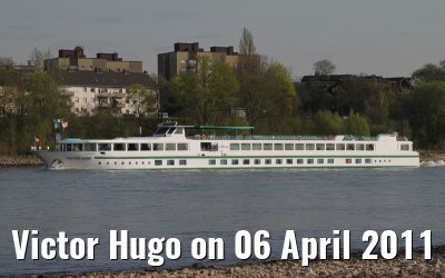 Victor Hugo on 06 April 2011 on the Rhine