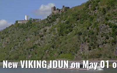 New VIKING IDUN on May 01 on the river Rhine
