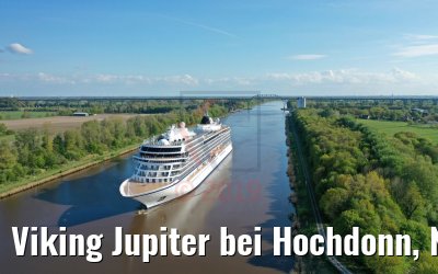 Viking Jupiter bei Hochdonn, Nord-Ostsee-Kanal 07.05.2019