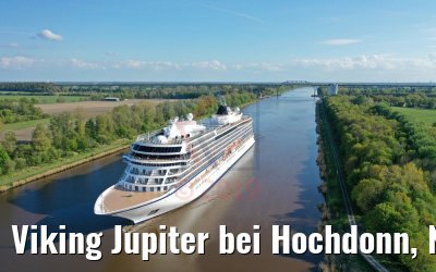 Viking Jupiter bei Hochdonn, Nord-Ostsee-Kanal 07.05.2019