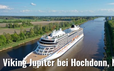 Viking Jupiter bei Hochdonn, Nord-Ostsee-Kanal 07.05.2019
