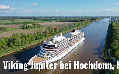 Viking Jupiter bei Hochdonn, Nord-Ostsee-Kanal 07.05.2019