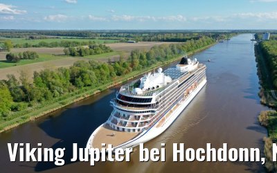 Viking Jupiter bei Hochdonn, Nord-Ostsee-Kanal 07.05.2019