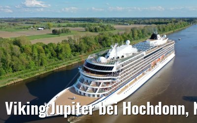 Viking Jupiter bei Hochdonn, Nord-Ostsee-Kanal 07.05.2019