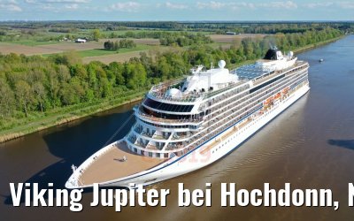 Viking Jupiter bei Hochdonn, Nord-Ostsee-Kanal 07.05.2019