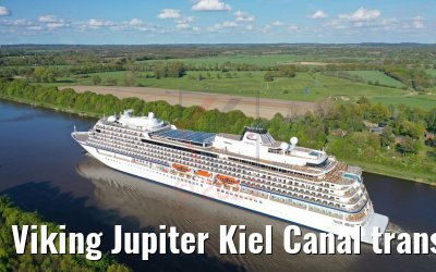 Viking Jupiter Kiel Canal transit 07.05.2019
